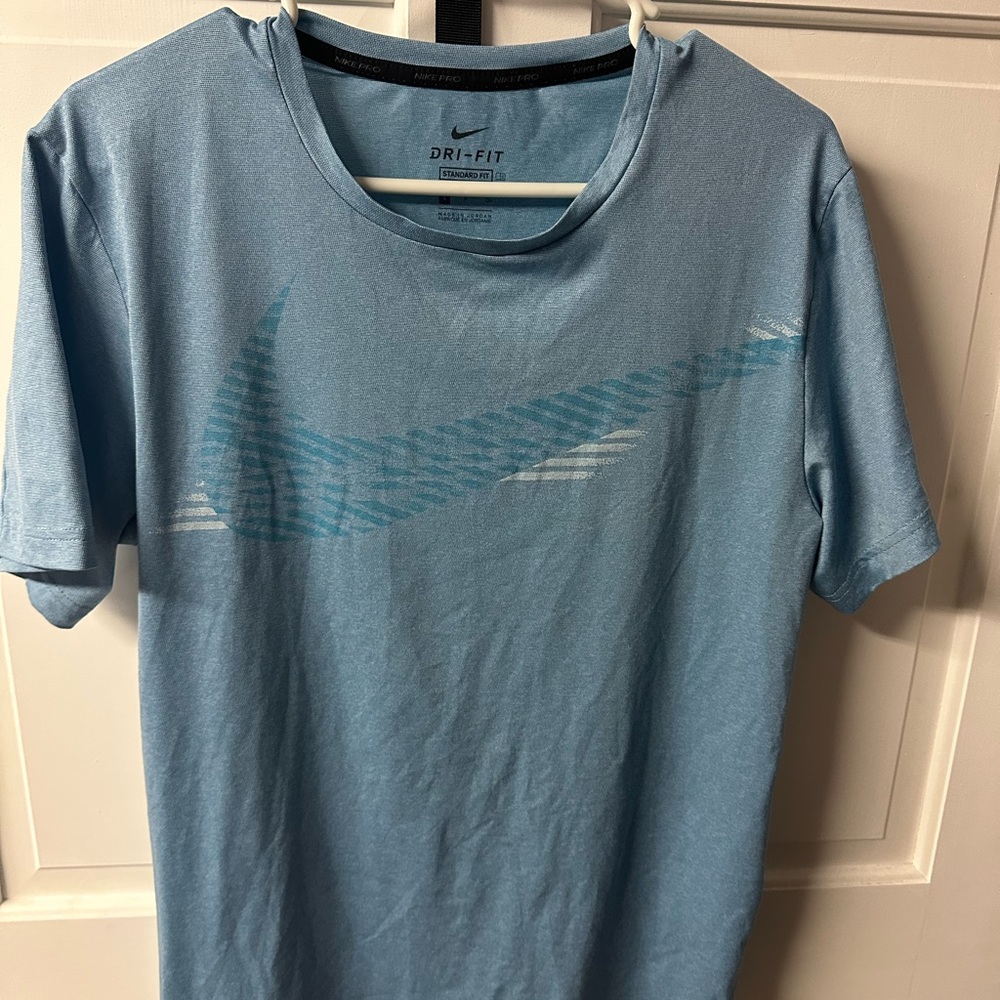 Nike Men's Blue Dri-FIT Shirt